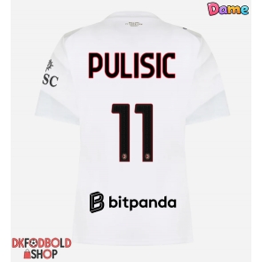 AC Milan Christian Pulisic #11 Udebanetrøje Dame 2026-27 Kort ærmer AC Milan Christian Pulisic #11 Udebanetrøje Dame 2026-27 Kort ærmer
